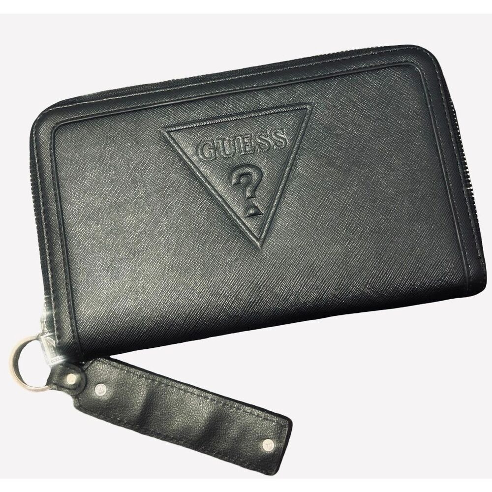Guess Oversized Leather Wallet/Wristlet